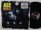 ACE FREHLEY Trouble Walkin' MEGAFORCE LP VG++ promo r