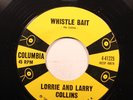 Hear  Rockabilly 45 Lorrie & Larry Collins - Whistle Bait / Rock Boppin Baby On