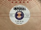 RONNY SMITH Long Time No Love / It Hurt Me So 1960 IMPERIAL PROMO 45 ORIGINAL