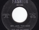 Wicked TX Mod Surf Instro JACK & THE RIPPERS Hey Jack Fast Back 45 Fashion HEAR