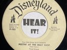 Teen Vocal Group HOT Guitar Break 45 UNKNOWN ARTIST Meetin Malt Sop DISNEYLAND