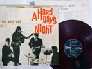 BEATLES A HARD DAY'S NIGHT ODEON OP-7123 JAPAN RED VINYL FLIPBACK COVER VINYL LP