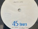 EDDIE COCHRAN RARE ORIG ACETATE TEST PRESSING FOR PRETTY GIRL B/W UNDYING LOVE