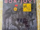 Bon Jovi Slippery When Wet IN ORIGINAL SHRINK w HYPE Yellow Inner Sleeve VG++