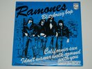 RAMONES “7 BLITZKRIEG BOP MINT UNPLAYED CLEAR VINYL REISSUE PHILIPS GERMANY 2010