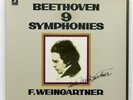 FELIX WEINGARTNER - BEETHOVEN the 9 symphonies EMI ANGEL japan 7xLPs box NM
