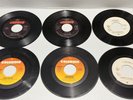 45 RPM Records 6 Lot: 12 Songs Total Pink Floyd Def Leppard Van Halen Aerosmith