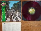 THE BEATLES Abbey Road JAPAN LP w/ OBI RED WAX AP-8815