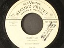 BIG BOY CRUDUP: pearly lee / lookin' for my baby RCA 7