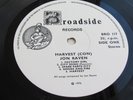 Jon Raven HARVEST 1976 UK LP 1st Press On Broadside SUPERB NEAR MINT AUDIO
