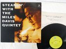 MILES DAVIS STEAMIN' PRESTIGE LPJ-70007 JAPAN VINYL LP