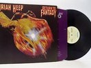 URIAH HEEP return to fantasy LP VG+/EX, ILPS 9335, vinyl, album, & lyric insert