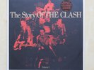 THE CLASH The Story Of The Clash UK double vinyl LP with inners Promo sticker