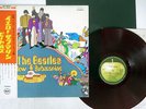 BEATLES YELLOW SUB MARINE APPLE AP-8610 JAPAN OBI RED VINYL VINYL LP