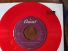 Beatles Red Vinyl 45 RPM Record Strawberry Fields Forever / Penny Lane 1987 LTD