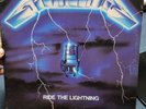 METALLICA Ride the Lightning LP Elektra/Megaforce 1984 1st Press US 60396-1 SP