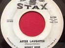 WENDY RENE   AFTER LAUGHTER/WHAT WILL (1964) RARE DEEP SOUL 45  STAX  LISTEN