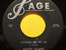 RARE ROCKABILLY 45   PATSY CLARK 