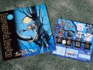 IRON MAIDEN Fear Of The Dark LP (1992) First Pressing *PLUS MERCHANDISE SHEET*