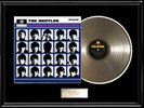 THE BEATLES A HARD DAY'S NIGHT WHITE GOLD SILVER PLATINUM TONE RECORD LP ALBUM