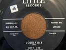 Joey Dee & The Starliters Lorraine Girl I Walk To School RARE Little 45 Doo Wop