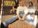 NIRVANA EU IMPORT 'RAGS TO RICHES'  7” Vinyl 45 PICTURE SLEEVE KURT COBAIN 1992