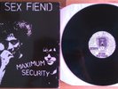 Alien Sex Fiend - Maximum Security Vinyl LP 1985