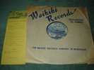78 RPM Bill Lincoln & Hawaiians: Kalena Kai /Hukilau Waikiki 507 insert/slv E+