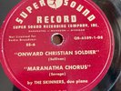 ADA AND HOWARD SKINNER Super Sound Recording Co. Maranatha Muskegon, MI 78 RPM