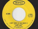 Northern Soul 45 - NANCY AMES - I Don't Want To Talk About It / Cry Softly