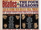 The Beatles vs. The Four Seasons Vinyl 2xLPs ORIGINAL 1964 US Vee Jay VG