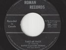 Canada Freakbeat Mod Fuzz Garage 45 - DAVID CLAYTON THOMAS Shays - Take Me Back