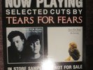 Tears for Fears LP Selected Cuts Store Sampler Not For Sale Promotional Copy NM-
