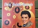 ELVIS PRESLEY-ELVIS' GOLDEN RECORDS-Rare Light Blue Lettering Album Cover-RCA