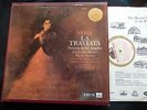 **3 LP BOX SET** HMV ASD 359-361  UK 1ST  PRESS W/G VERDI  ''LA TRAVIATA''  RARE