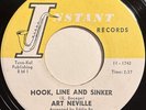 ART NEVILLE Hook Line & Sinker NEW ORLEANS NORTHERN SOUL 45 *hear*