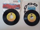 2 Depeche MODE 45 RPM Records in sleeves Master and servant/But not Tonight