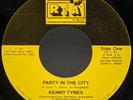 Modern Soul Boogie 45 KENNY TYNES Party In The City 1987 RIA - Killer Funk RARE