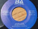 45rpm OHIO Modern Soul Rick Stallworth Blue Ash YOUR LOVE