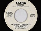 Crossover Soul 45 - Linda Jones & Whatnauts - I'm So Glad - Stang - VG+ mp3