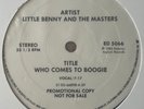 Little Benny & The Masters Who Comes To Boogie Vinyl Record DC Go-Go 1985