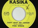 Crossover Soul 45 - Paul Sindab - Can't Wait No Longer - Kasika - mp3