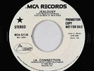 Funk Boogie 45 - L.A. Connection - Jealousy - MCA - VG++ mp3 - promo