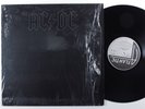 AC/DC Back In Black ATLANTIC LP VG++ embossed cover SHRINK t