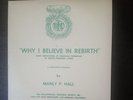 MANLY P. HALL RED VINYL Reincarnation OCCULT PRIVATE PRESS WHY I BELIEVE REBIRTH