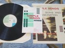 Simple Minds LP Sons and Fascination 1981 NM w/insert