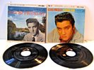2pc 1950's Elvis Presley 45 Records - Peace In The Valley/Loving You RCA Victor