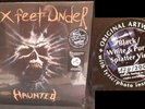 Six Feet Under ‎– Haunted Black with White & Purple Splatter Vinyl LP NEU OVP