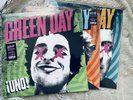 Green Day Uno Tre Dos Vinyl LP Set Rare Album  Pop Punk New With Sticker