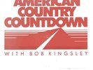 American Country Countdown With Bob Kingsley 4 Vinyl, LP Set 2-24-1990